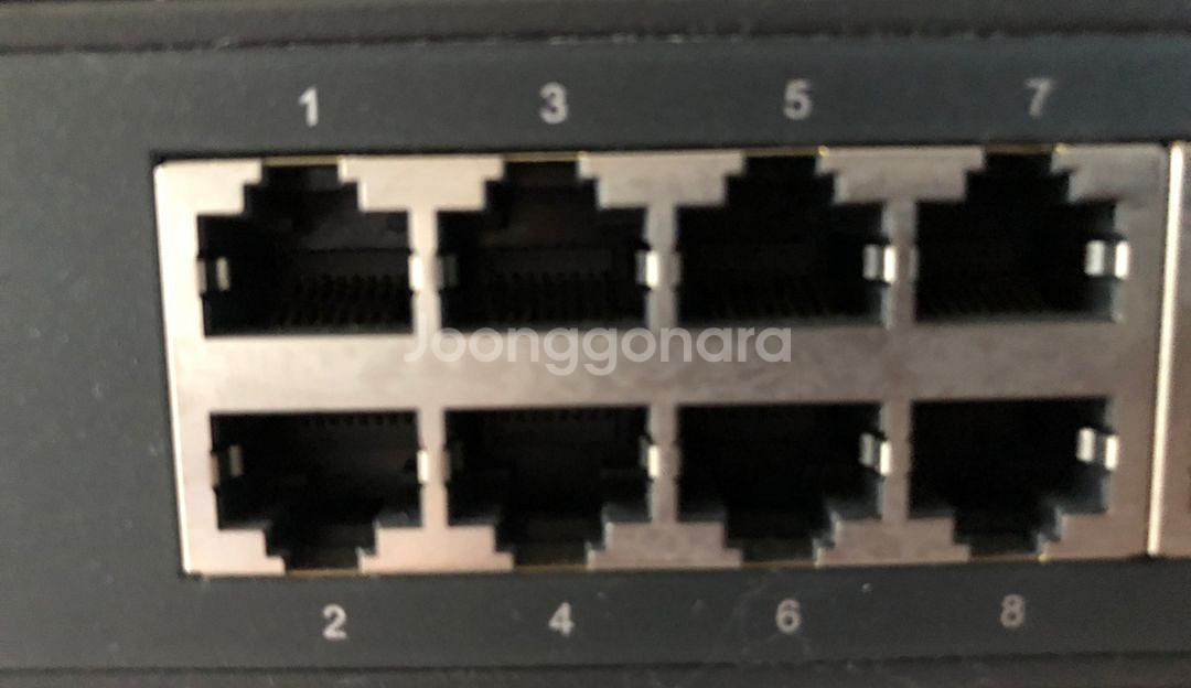 tp-link 24포트 언매니지드 스위치 허브 판매--3