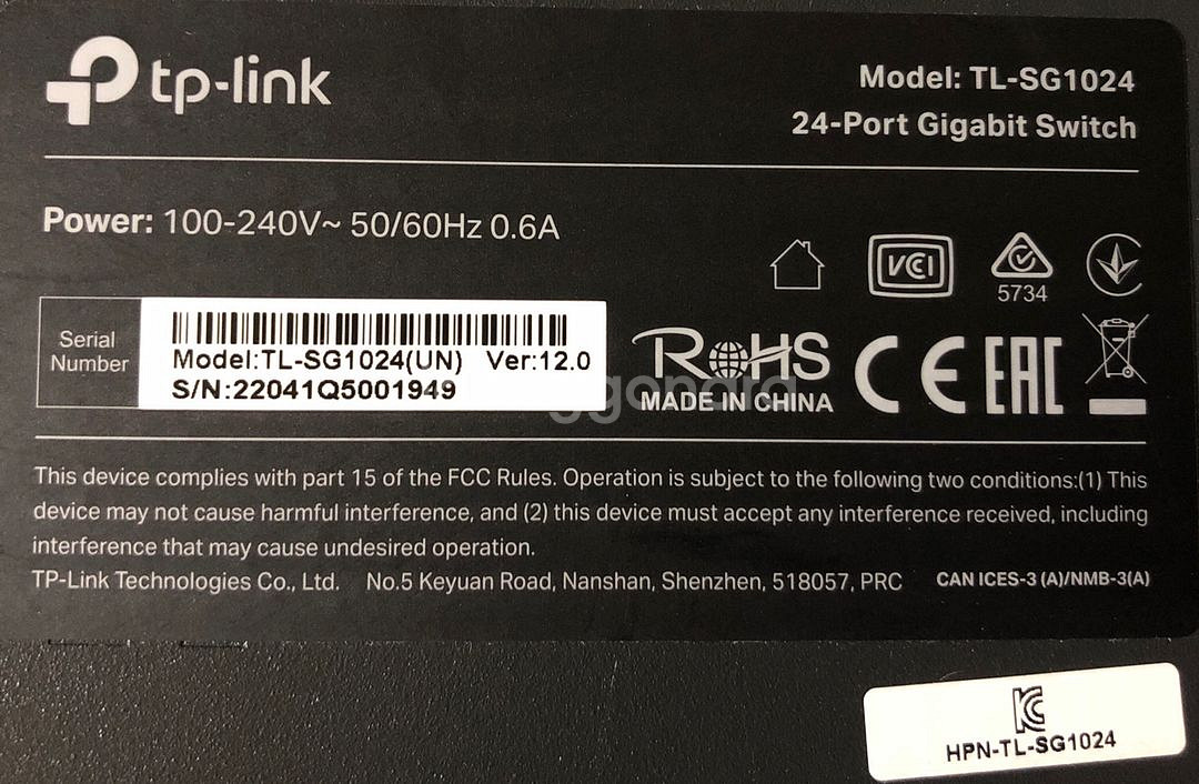 tp-link 24포트 언매니지드 스위치 허브 판매--2