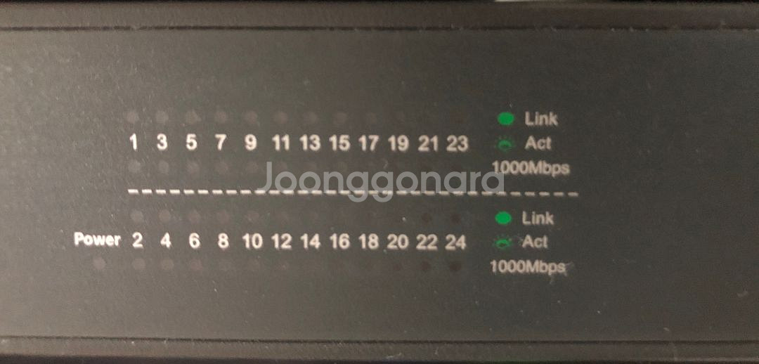 tp-link 24포트 언매니지드 스위치 허브 판매--1