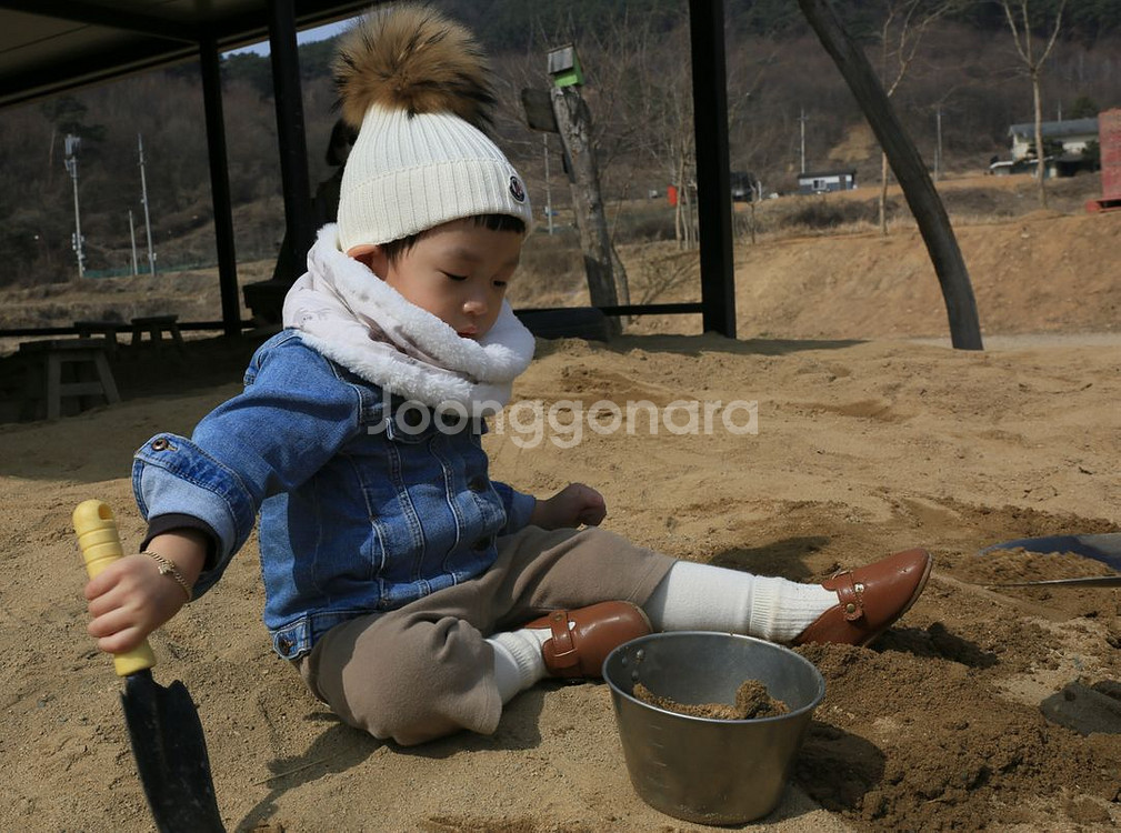 몽클레르 키즈 비니--0