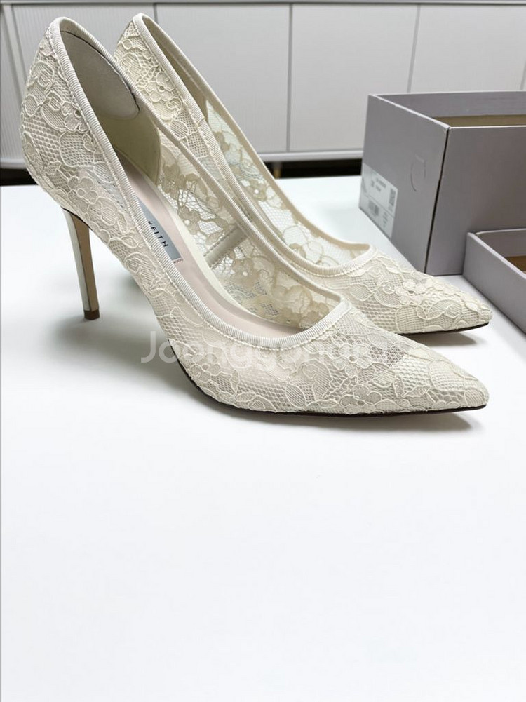 찰스앤키스 Lace Stiletto Pump 245--0