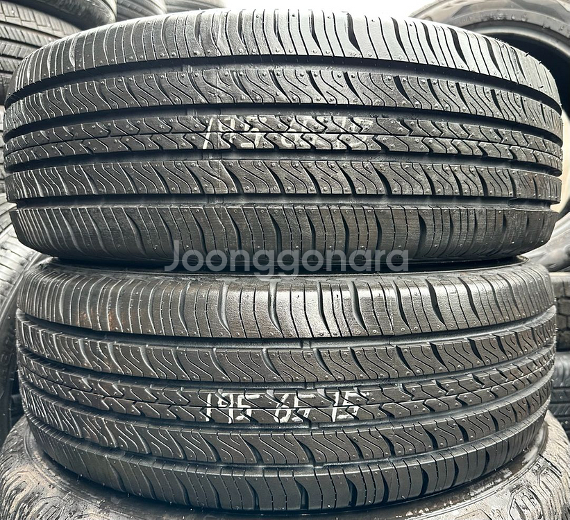 195 65 15한국중고타이어2개1956515--0