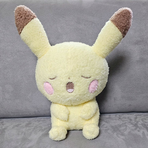 포켓몬스터 포켓피스 잠자는 피카츄 25cm 인형