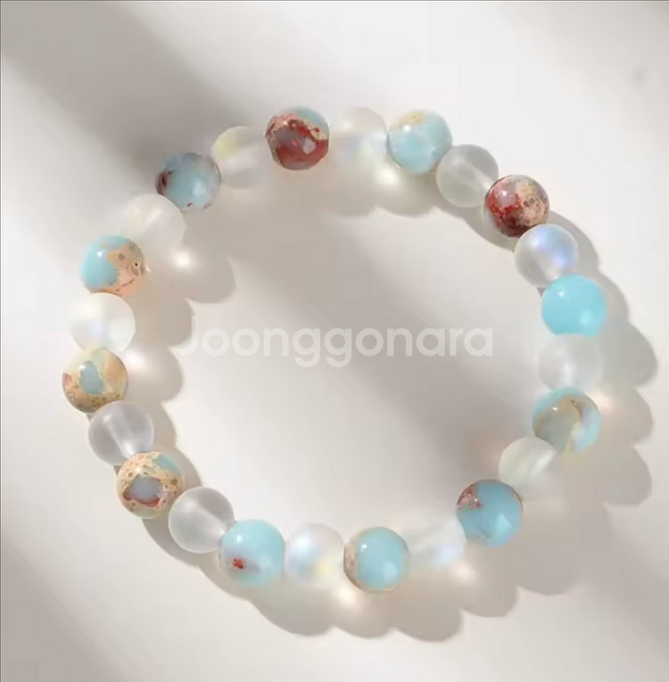 새제품 천연석 팔찌 데일리 악세사리 남녀공용--0