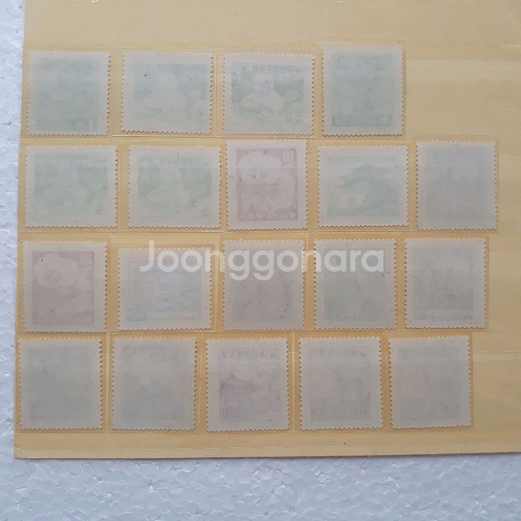 직거래] 68 년 (전)[체신부](19종)(보통) 우표--1