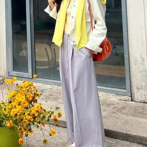 코스모폴리탄줄라이/릴랙스 슬랙스/ 밴딩팬츠