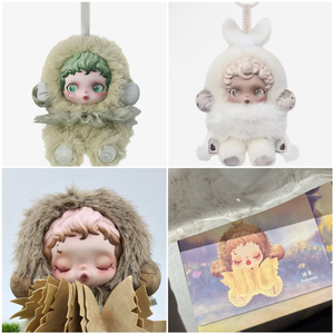 가격내림! 스컬판다 빛의정원 연못 티크우드 번개 바람