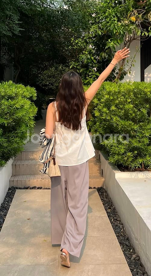 코스모폴리탄줄라이/릴랙스 슬랙스/ 밴딩팬츠--7