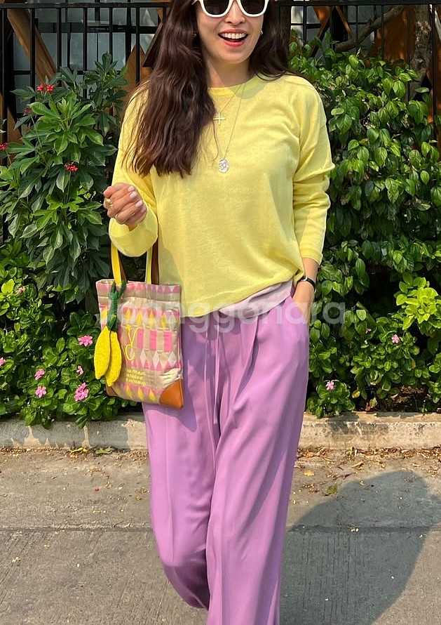 코스모폴리탄줄라이/릴랙스 슬랙스--1