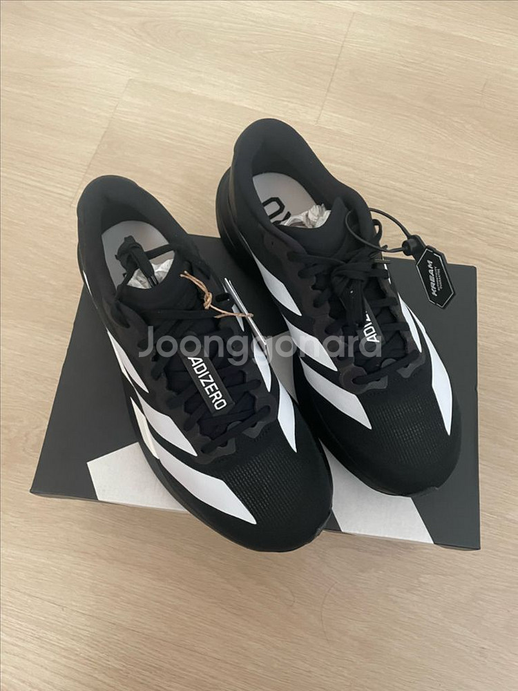 아디다스 러닝화 아디제로 EVO SL 블랙 265--0