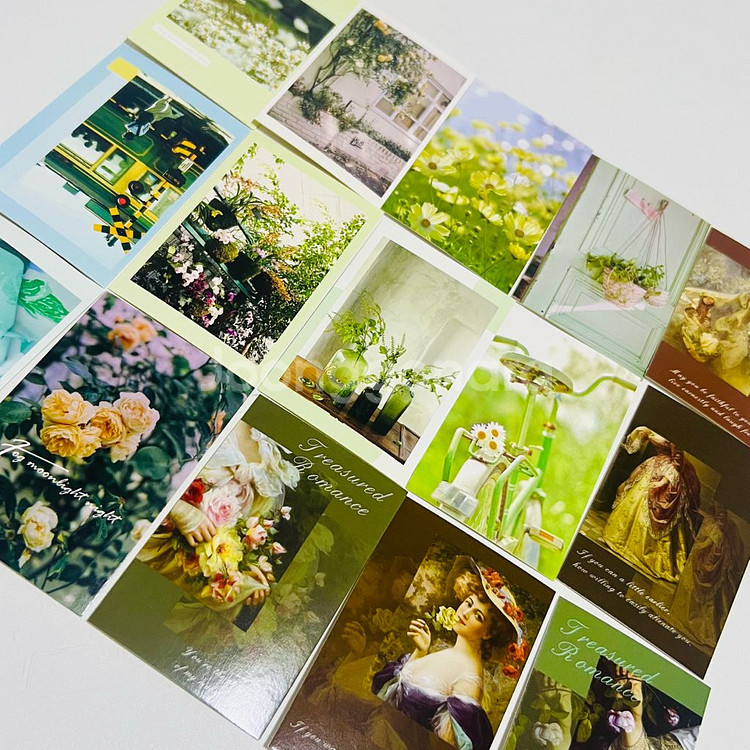 [ 빈티지 다꾸 ] 감성 디자인 엽서 무중복 세트팩--0