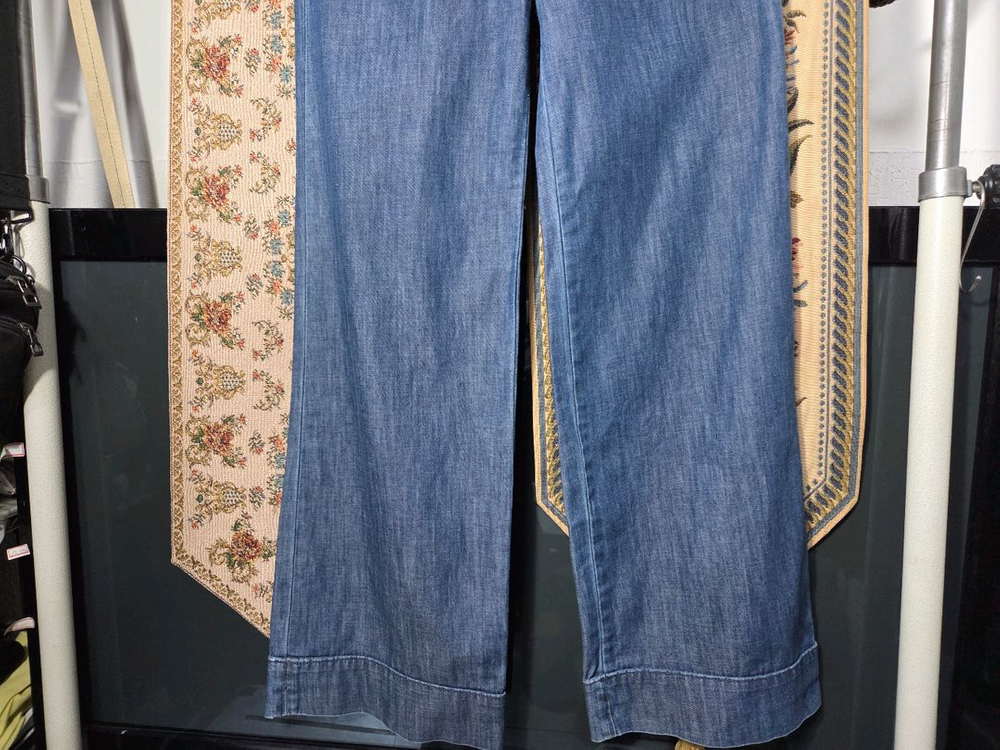 00 갭 루즈핏 유니크 인디고 써스펜더 멜빵 바지 이미지