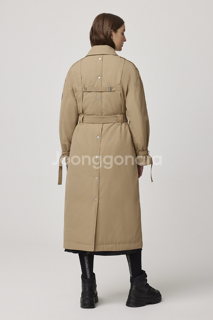 Canada Goose 다운 라이트 트렌치 코트--2