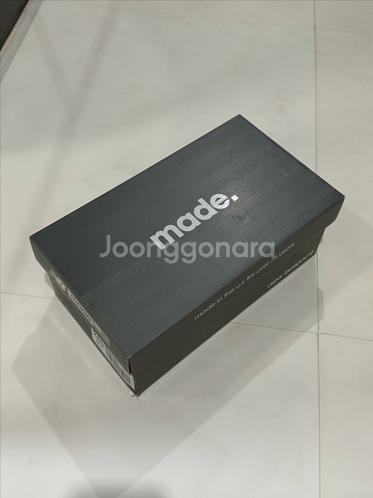 뉴발란스 992 240size (미사용 새제품, 박스O--1