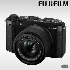 후지 M5 블랙 미개봉 신품 xc15-45 렌즈킷