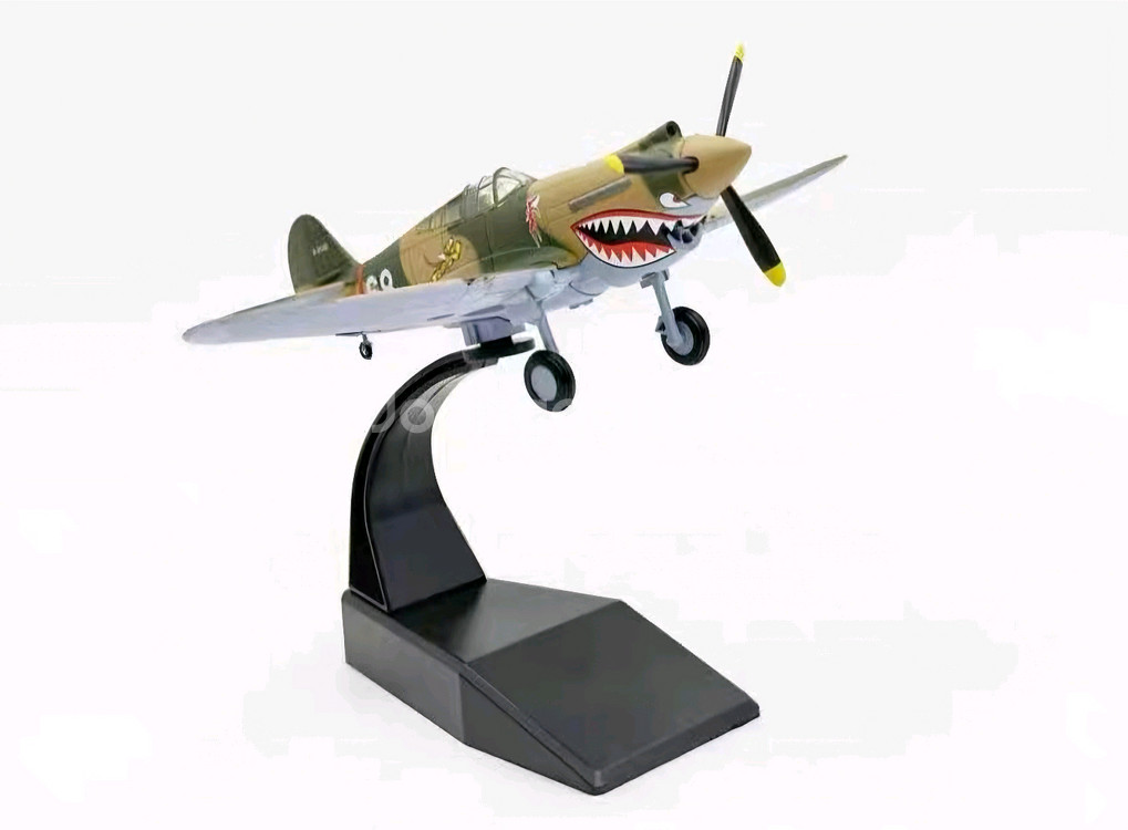 (금속) 플라잉 타이거 P-40C 전투기 모형(피규어)--1