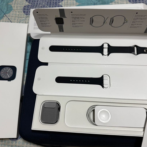 애플워치8 gps 41mm 미드나이트 리퍼 새상품