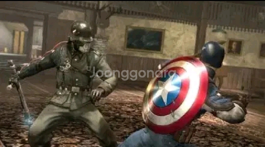 xbox360 캡틴아메리카 슈퍼솔저 팝니다(택포)--5