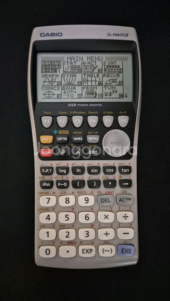 카시오 공학용 계산기 fx-9860g2--0