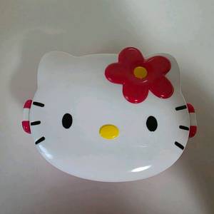 헬로키티 2단 도시락통, 보관함