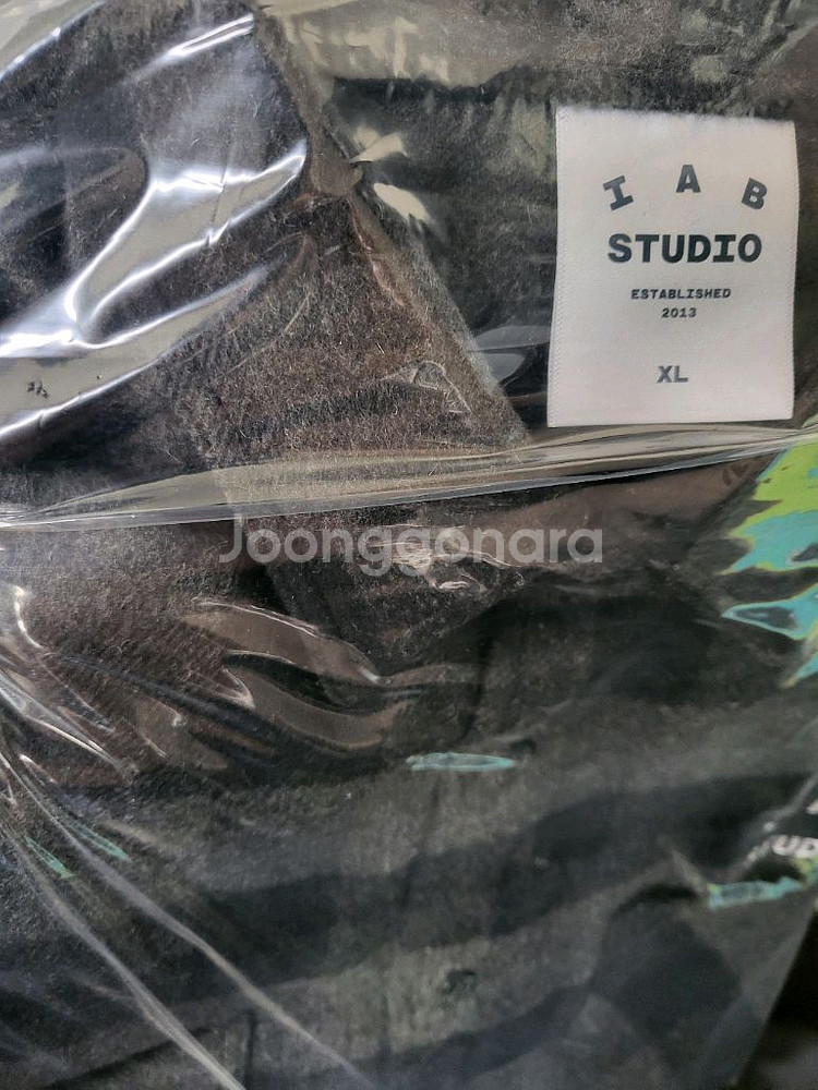 IAB STUDIO 체크셔츠 XL 새상품--4