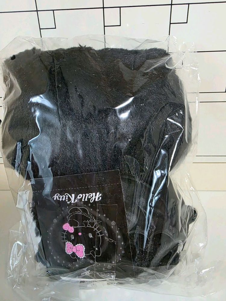 [산리오] 헬로키티 천사악마 시리즈 악마 봉제 인형 이미지