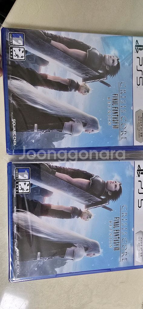 PS5 크라이시스 코어 FF7 리유니온 초회판 새제품--0
