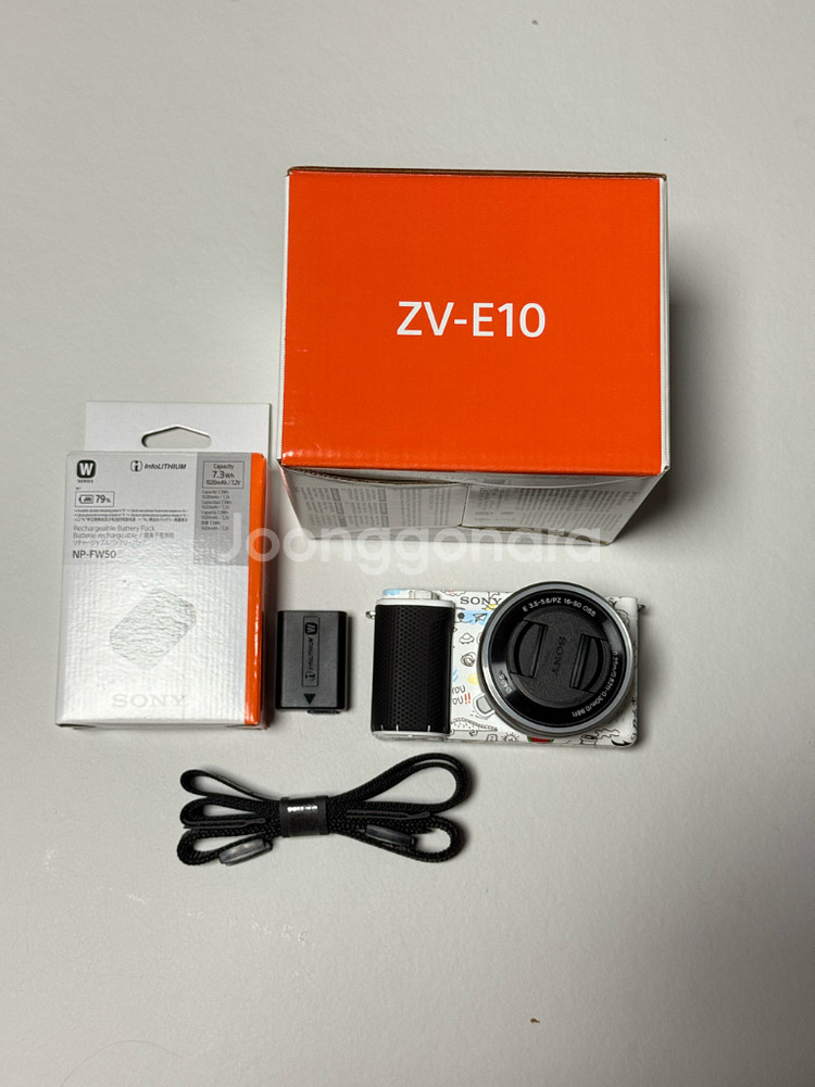소니 zv-e10 바디렌즈킷(화이트)--0