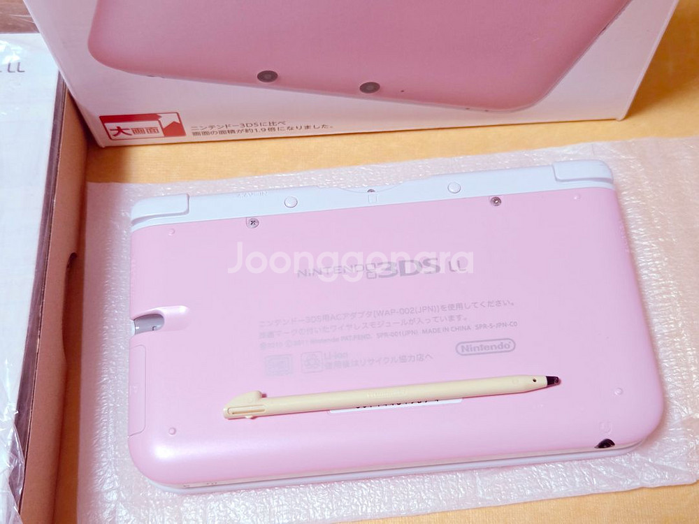 네고가능)신품급 핑크3dsll xl 게임설치 레트로랜드--2