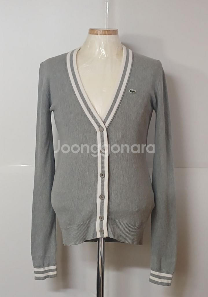 55)라코스테 정품 여성 니트 가디건--0
