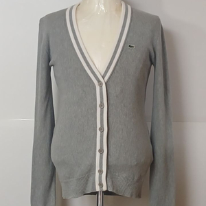 55)라코스테 정품 여성 니트 가디건