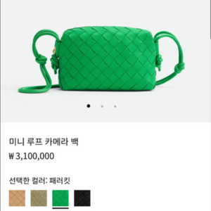 보테가베네타 미니 루프 카메라 백