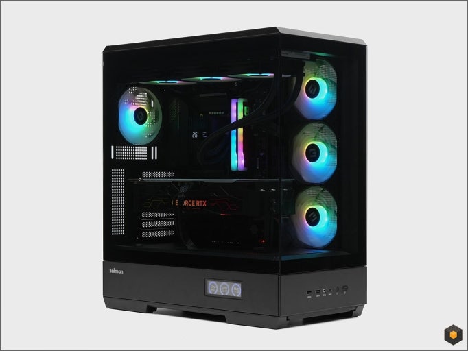 AMD5800X3D/RTX3070ti어항케이스!게이밍