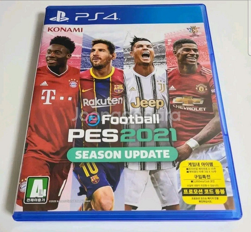 PS4 위닝 PES 2021 한글 시즌 업데이트--0