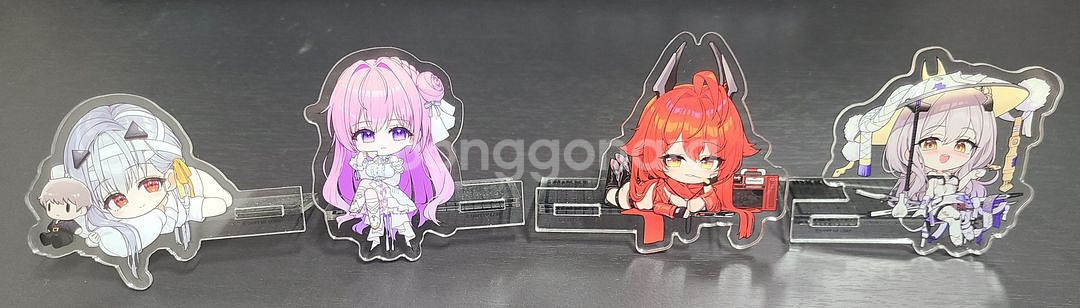 니케 2024 더 현대 팝업 모니터 거치 아크릴 스탠드--0