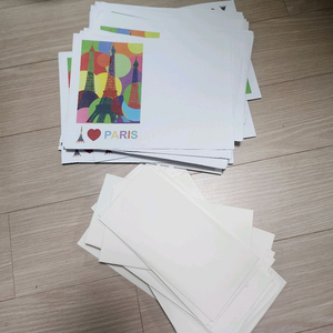 프랑스 파리 에펠탑 봉투 30 + 일반 봉투 40매