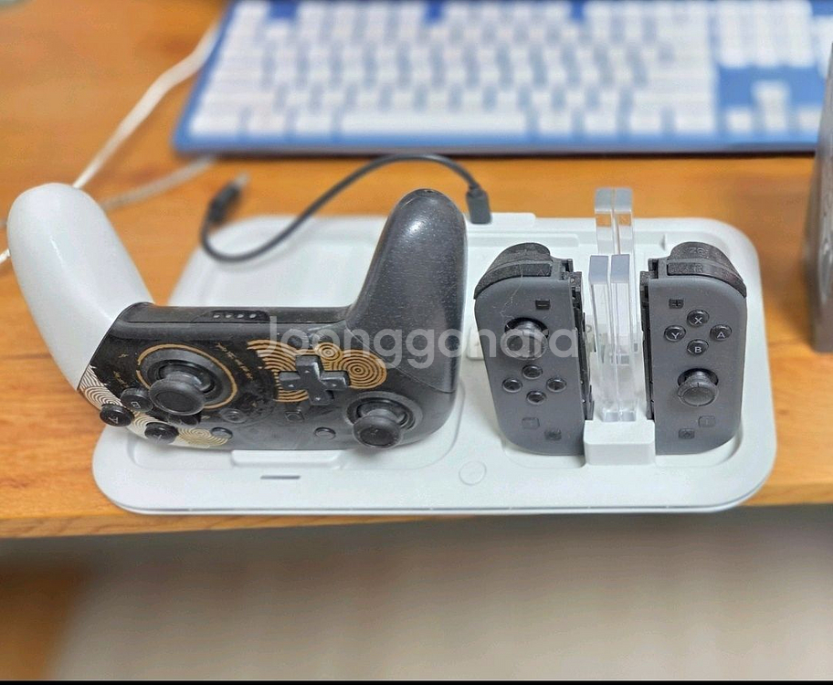 닌텐도 스위치 멀티 충전독 LED 스테이션 거치대--0