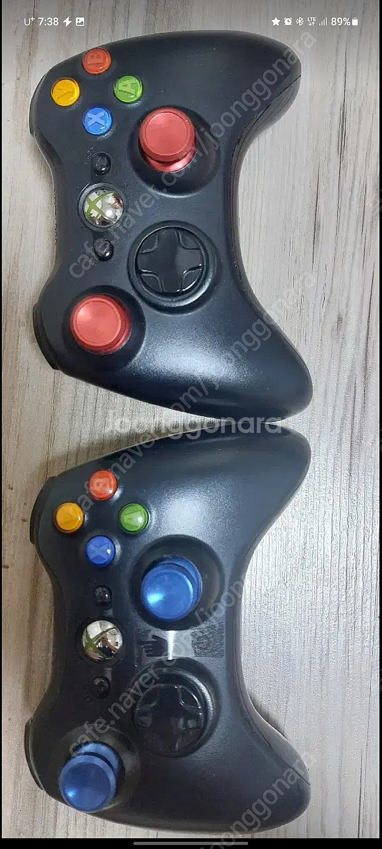 XBOX360 알루미늄 커스텀 게임패드 키넥트--4