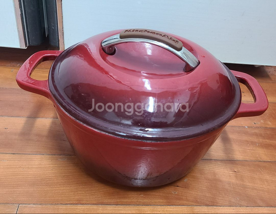 키친에이드 무쇠냄비--0