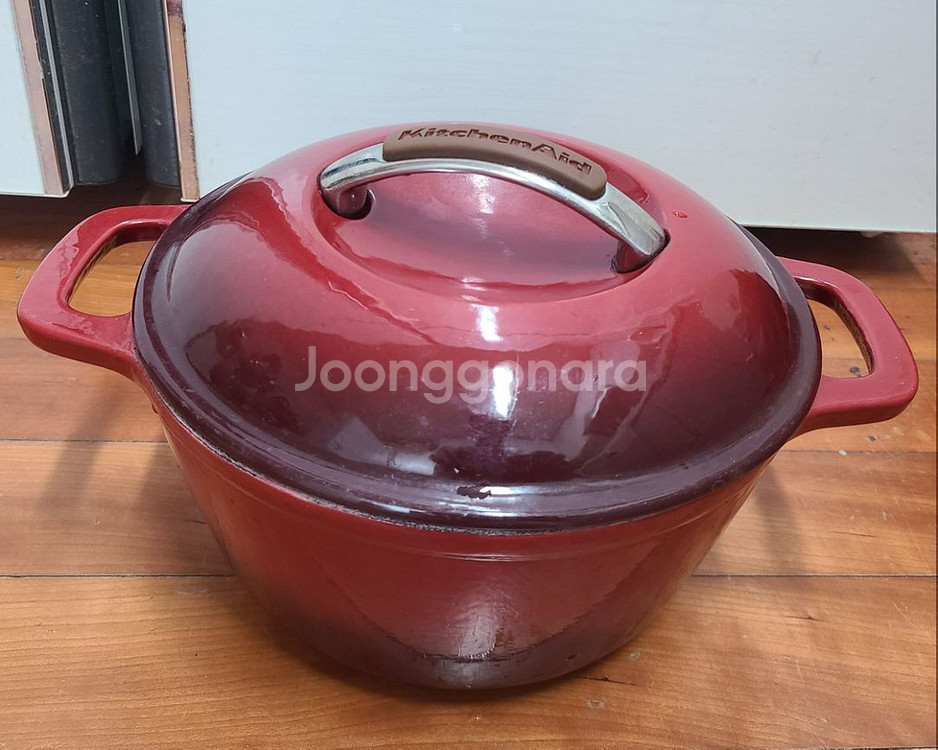 키친에이드 무쇠냄비--4