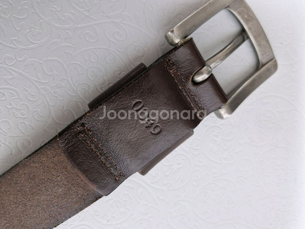 GIORDANO 통가죽벨트--2