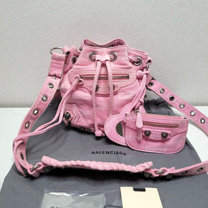 (한정판/A+)발렌시아가 르 카콜 데님 버킷 숄더백