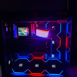 asus rog 리안리 시스템 팔아요