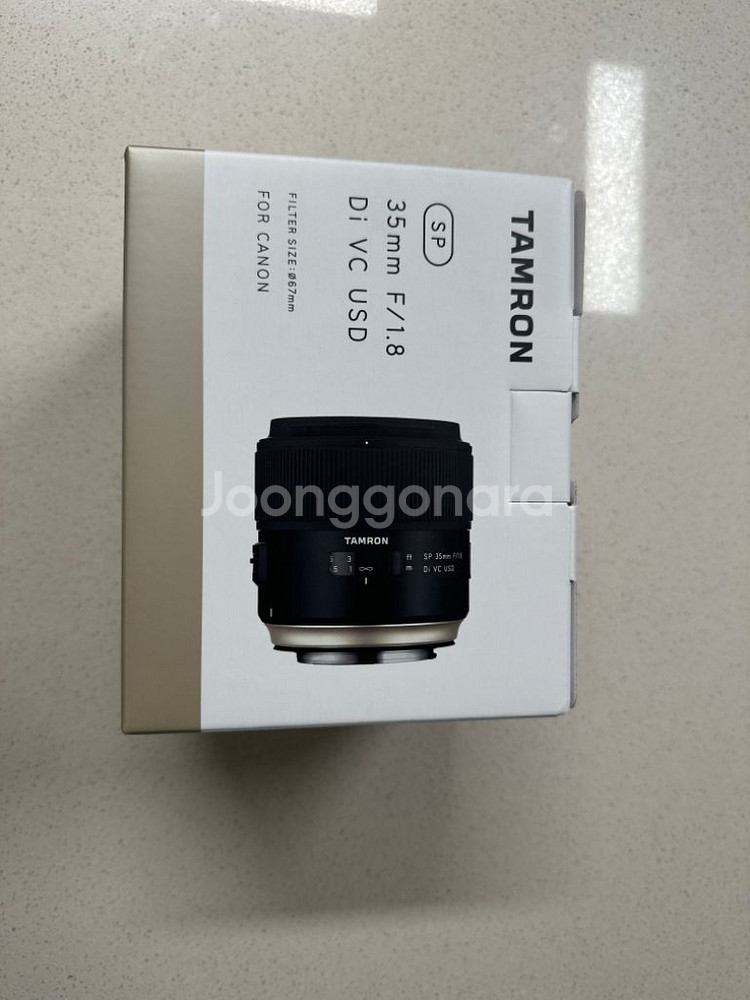 탐론 35mm F1.8 USD 캐논마운트--1