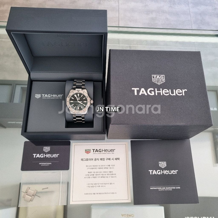 태그호이어 신형 아쿠아레이서 200 쿼츠 40mm--8