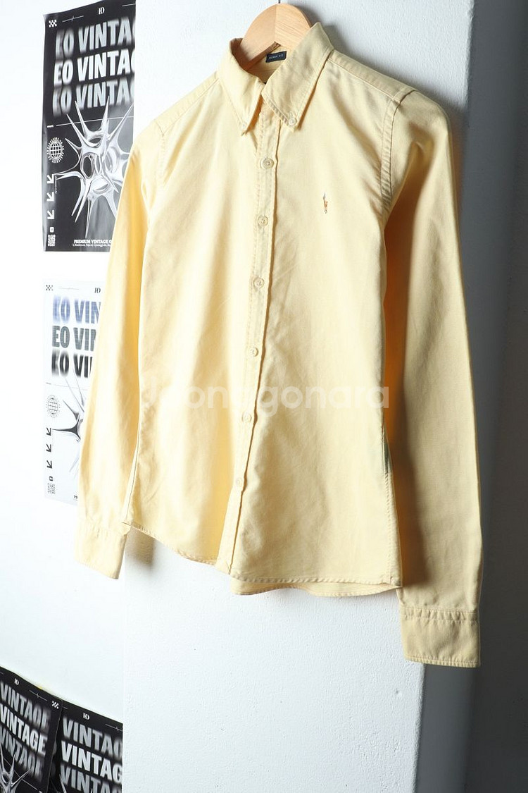 W(M) 폴로 랄프로렌 셔츠 남방 옥스포드 노랑--0