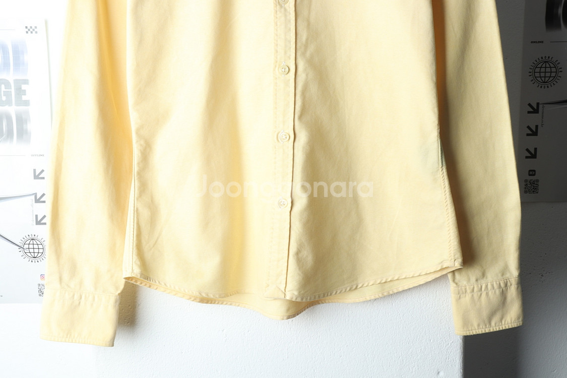 W(M) 폴로 랄프로렌 셔츠 남방 옥스포드 노랑--3