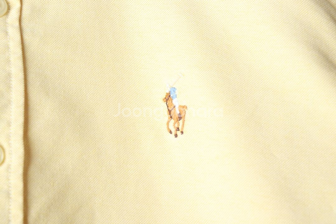 W(M) 폴로 랄프로렌 셔츠 남방 옥스포드 노랑--4