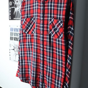 W(XS) NBA 엔비에이 셔츠 남방 스퍼스 체크