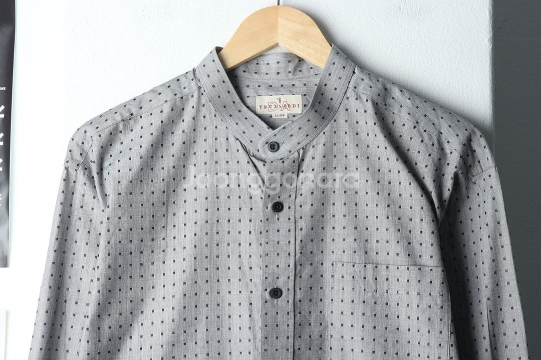 (XL) 브랜드빈티지 셔츠 남방 트루사르디 패턴--2
